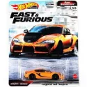 Hot Wheels TOYOTA GR SUPRA #5 orange- Fast & Furious - HW 1:64 Real Riders GRL80
