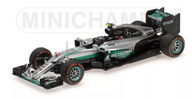 Minichamps Mercedes F1 W07 Hybrid Amg Petronas N 6 Winner Japan Gp Nico Rosberg 2016 World Champion 1:43 417160506