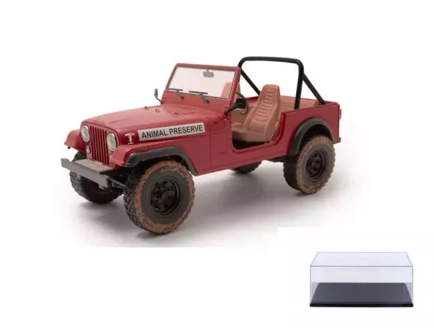 Greenlight Jeep Cj-7 Open Animal Preserve 1995 The A-team 1:18 19091