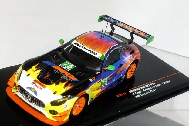 IXO Models Mercedes Gt-s Gt3 N 75 24h Daytona 2017 M.engel K.habul B.said Y.vautier 1:43 GTM113