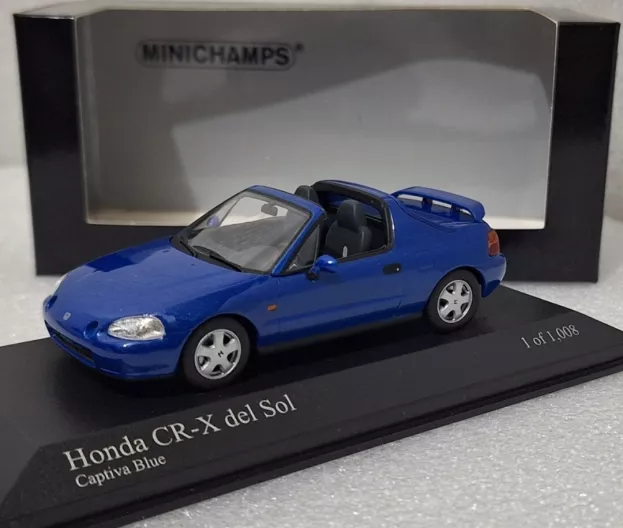 Minichamps Honda Civic Spider Del Sol 1993 1:43 400161931