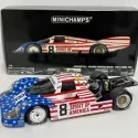 MINICHAMPS 1/18 Porsche 956L Stars Stripes Follmer #8 Le Mans 1986 180866508
