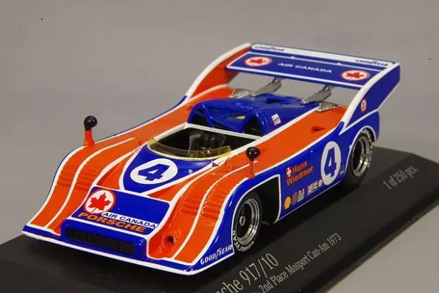 Minichamps Porsche 917 10 N 4 2nd Can-am Watkins Glen 1973 H.wiedmer 1:43 437736504