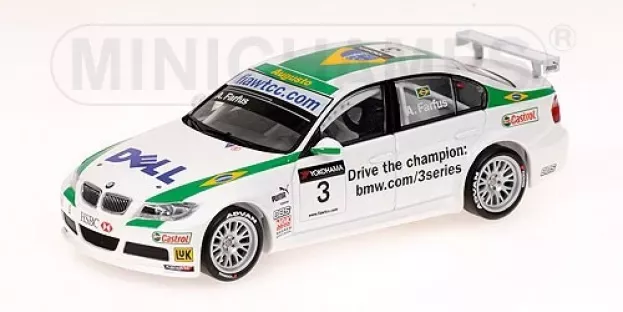 Minichamps Bmw 320si N 3 Winner Race 2 Curibita Wtcc 2007 A.farfus 1:43 400072603