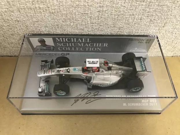 Minichamps Mercedes F1 Mgpw02 Petronas N 7 Season 2011 Michael Schumacher 1:43 410110007