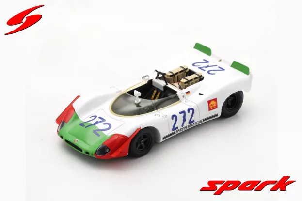 Spark Porsche 908-2 Spider N 272 4th Targa Florio 1969 W.kaushen K.von Wendt 1:43 S9247