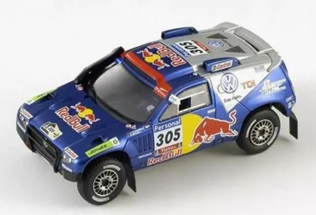 Spark Volkswagen Touareg Race 2 N 305 3rd Dakar 2010 Miller Pitchford 1:43 S0828