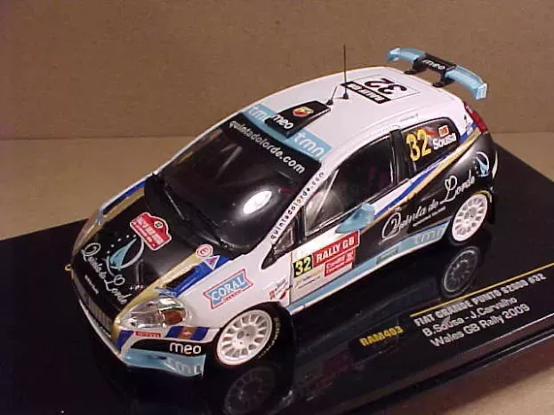 IXO Models Fiat Grande Punto S2000 N 32 Rally Wales Gb 2009 B.sousa J.carvalho 1:43 RAM403