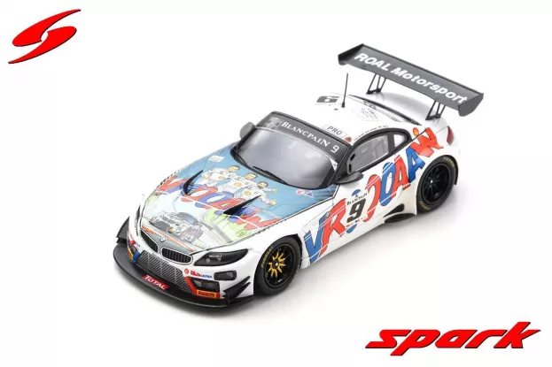 Spark Bmw Z4 Gt3 Team Roal Motorsport N 43 24h Spa 2015 T.glock A.zanardi B.spengler 1:43 MV05