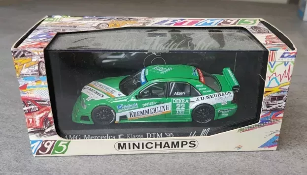 Minichamps Mercedes C-class Amg N 22 Dtm 1995 Uwe Alzen 1:43 430953422