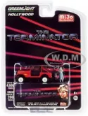1983 JEEP CJ-7 RENEGADE & SARAH CONNOR FIGURE "TERMINATOR" 1/64 GREENLIGHT 51211