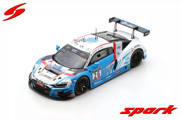 Spark Audi R8 Lms Gt3 Team Sainteloc Racing N 26 24h Spa 2020 P.y.paque G.paisse C.cresp S.palette 1:43 SB409