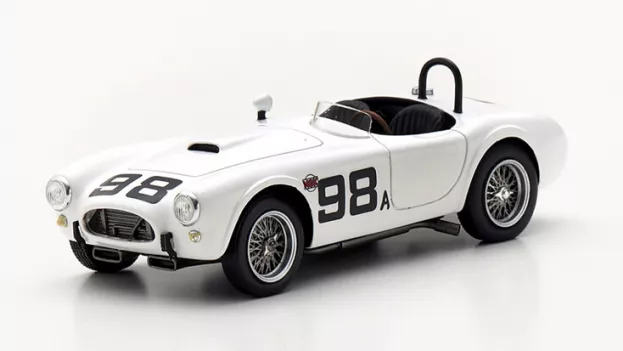Truescale Ford Shelby Cobra Spider Csx2800 N 98a 2nd Sccs Riverside 1963 Ken Miles 1:43 TSM430520