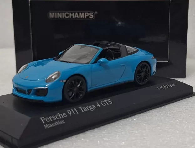 Minichamps Porsche 911 991-2 4 Gts Targa 2017 1:43 410067342