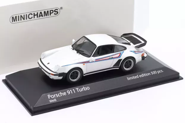 Minichamps Porsche 911 930 Turbo Coupe Martini Racing Livery 1976 1:43 943069005