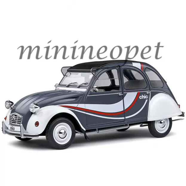 Solido Citroen 2cv 6 Chic Closed Roof 1982 1:18 1805023