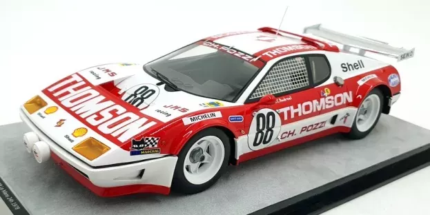 Tecnomodel Ferrari 512bb 4.9l Team Pozzi Thomson Jms Racing N 88 24h Le Mans 1978 J.c.andruet S.dini 1:18 TM18-248A