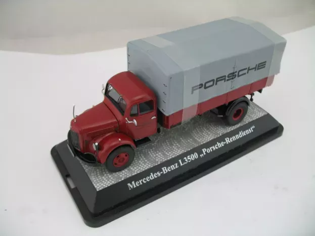 Premium Classixxs Mercedes L3500 Truck Porsche 1:43 12452