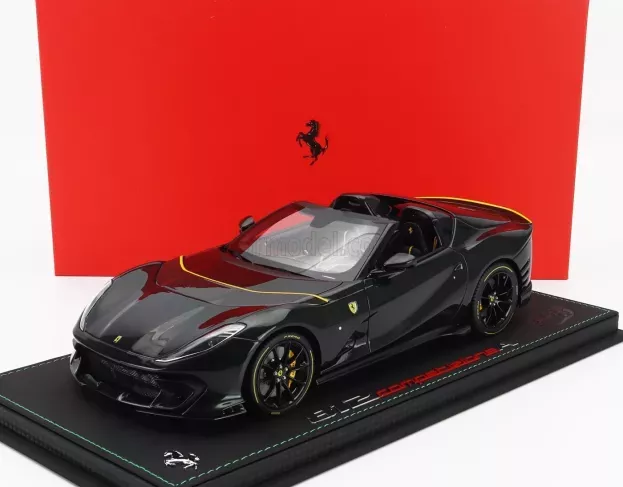 BBR Ferrari 812 Competizione A Spider 2022 Con Vetrina With Showcase 1:18 P18209O-VET