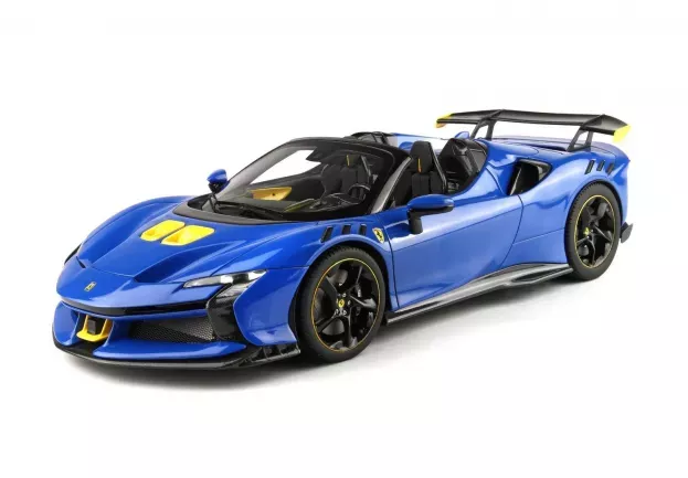 BBR Ferrari Sf90 Xx Stradale Spider 2024 Con Vetrina With Showcase 1:18 P18238A-VET