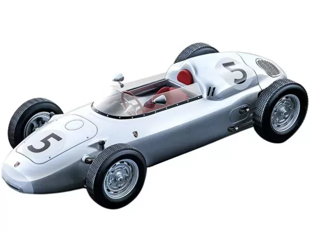 Tecnomodel Porsche 718 F2 N 5 2nd Gran Prix Solitude 1960 Hans Hermann 1:18 TM18-136C