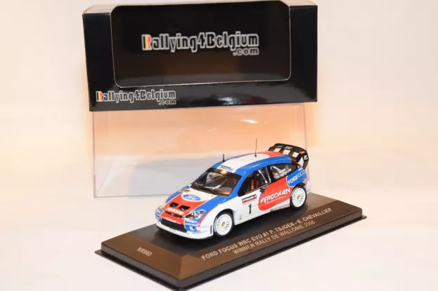 IXO Models Ford Focus Wrc Evo N 1 Winner Rally De Wallonie 2006 P.tsjoen E.chevaillier 1:43 RR002