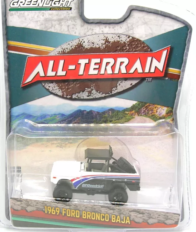 Greenlight Ford Bronco Baja Bfgoodrich 1969 1:64 35230A