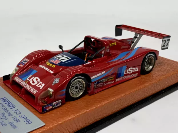 BBR Ferrari F333 Sp 99 4.0l V12 Momo N 27 12h Sebring 1999 M.baldi D.theys F.lienhard 1:43 BG171