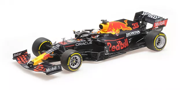 Minichamps Red Bull F1 Rb16b Honda Ra620h Team Red Bull Racing N 33 World Champion Winner Mexico Gp 2021 Max Verstappen 1:18 110211933