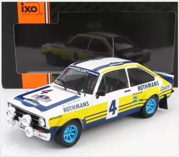 IXO Models Ford Escort Rs Mkii Team Rothmans N 4 Rally Acropolis 1979 H.mikkola A.hertz 1:18 18RMC071C.20