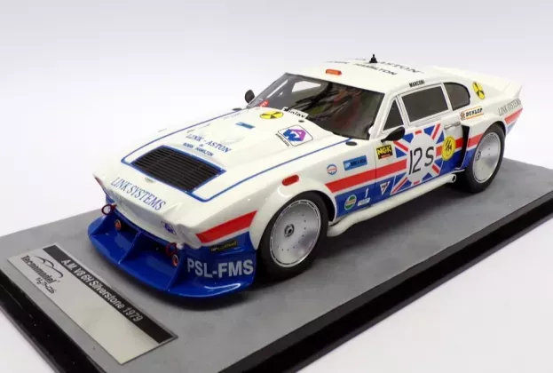 Tecnomodel Aston Martin V8 N 12s 6h Silverstone 1979 Bell Preece 1:18 TM18-117B