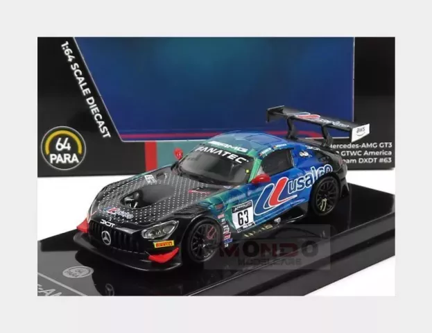 Paragon Mercedes Amg Gt3 Team Dxdt Racing N 63 Gt World Challenge America 2022 D.askew D.muller 1:64 PA-55354