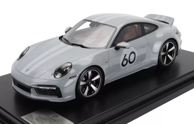 Spark Porsche 911 992 Sport Classic N 60 Coupe 2022 Con Vetrina With Showcase 1:12 WAP0230100RSCL