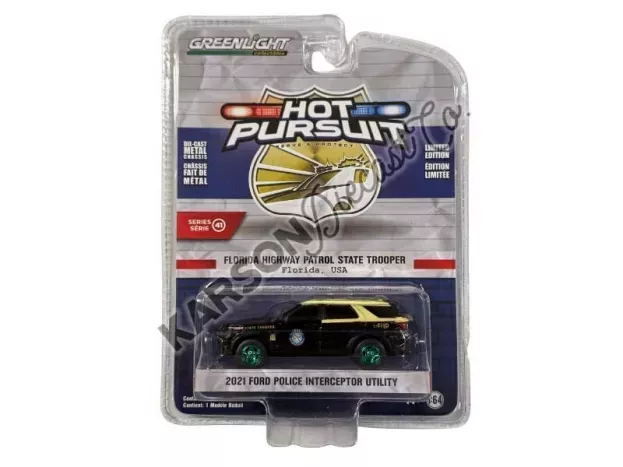 Greenlight Ford Utility Police Interceptor 2021 1:64 42990F