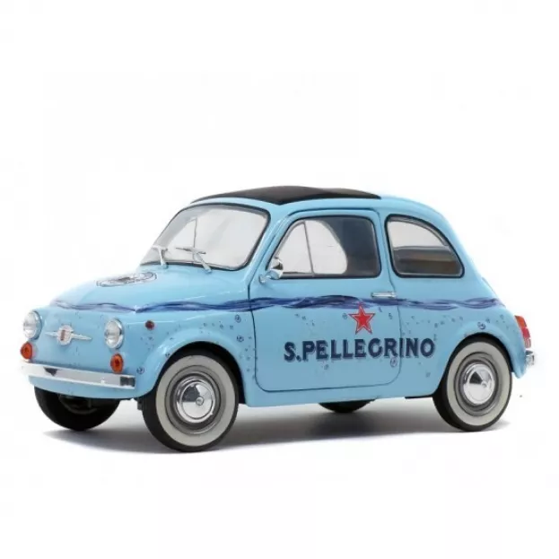 Solido Fiat 500 S.pellegrino Acqua Frizzante Closed Roof 1968 1:18 1801406