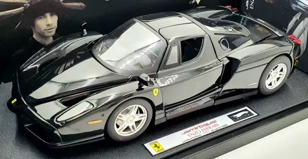 Hot Wheels Ferrari Enzo 2005 Personal Car Jamiroquai 1:18 T6255