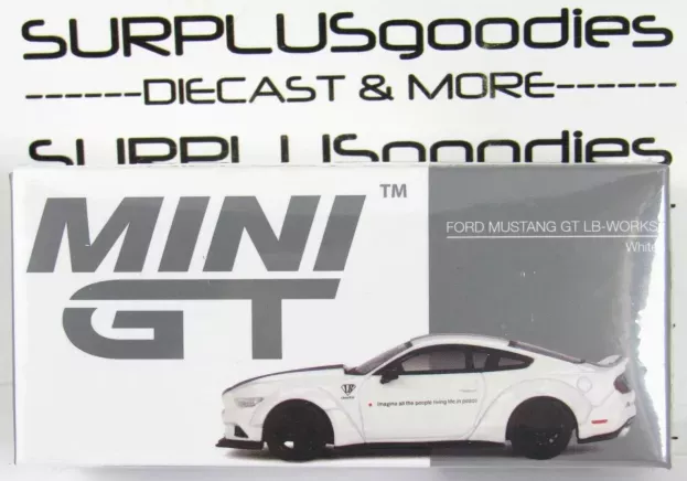 Mini-GT Ford Mustang Shelby Gt500 Lb Works Coupe Lhd 2021 1:64 MGT00646-L