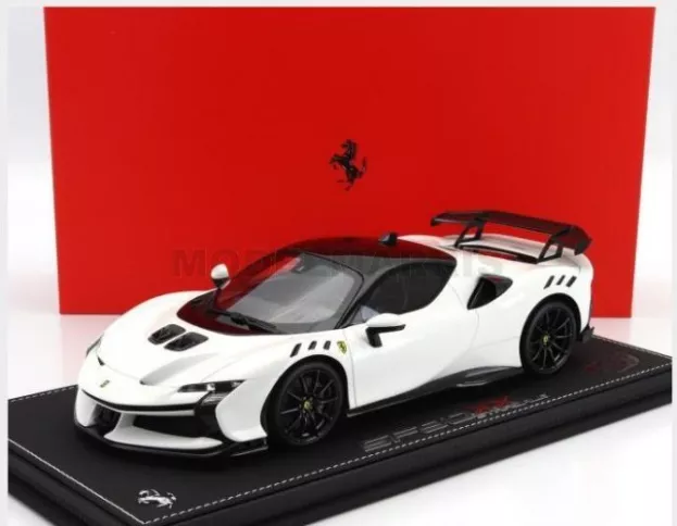 BBR Ferrari Sf90 Xx Stradale 2024 Con Vetrina With Showcase 1:18 P18237L-VET