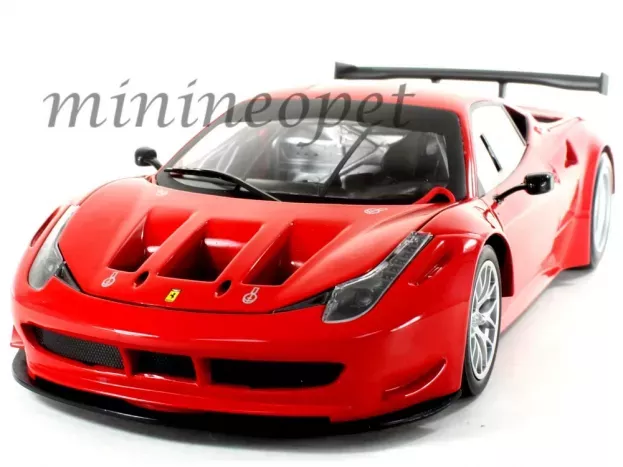 Hot Wheels Ferrari 458 Italia 8c Gt2 2012 1:18 BCJ77