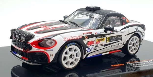IXO Models Fiat Abarth 124 Rgt N 21 Rally Monte Carlo 2017 F.delecour D.savognoni 1:43 RAM680