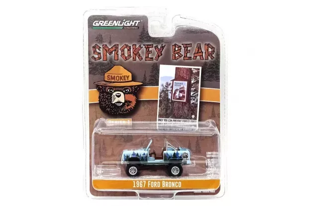 Greenlight Ford Bronco 1967 Smokey Bear 1:64 38020C