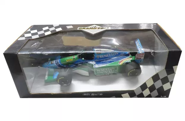 Minichamps Benetton F1 B194 Ford Mild Seven N 6 3rd Hungarian Gp 1st Podium 1994 Jos Verstappen 1:18 110941006