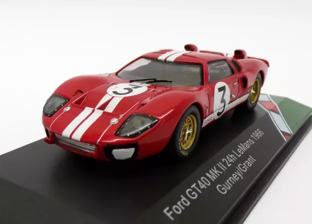 CMR Ford Gt40 Mkii 7.0l V8 Team Ford Motorsport N 3 24h Le Mans 1966 D.gurney J.grant 1:43 CMR43053