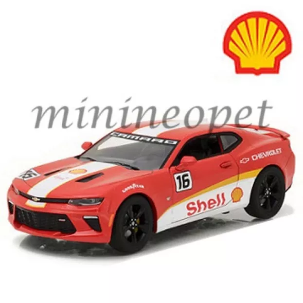 Greenlight Chevrolet Camaro Ss Coupe N 16 Shell Oil 2017 1:24 18239