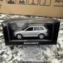 MINICHAMPS 1/43 SCALE 400061081 - PORSCHE CAYENNE TURBO 2002 - BEIGE METALLIC