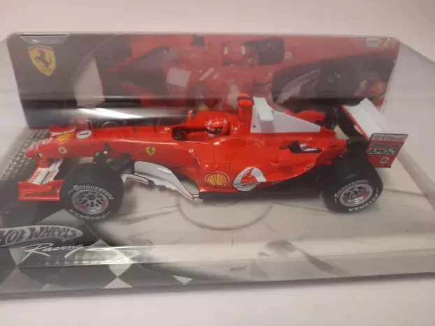 Hot Wheels Ferrari F1 F2005 N 1 Michael Schumacher 1:24 J7520