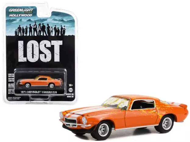 Greenlight Chevrolet Camaro Z 28 Dirty Version 1971 Lost 1:64 44980C