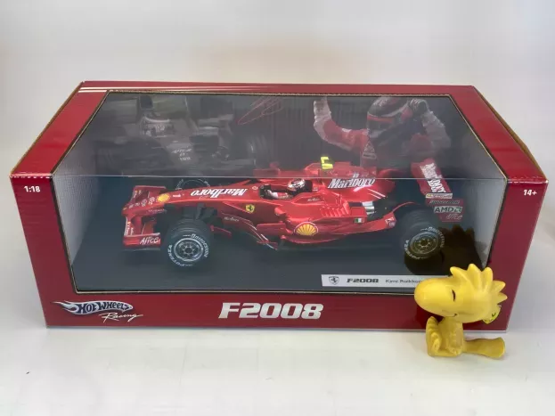 Hot Wheels Ferrari F1 F2008 N 1 Season 2008 Kimi Raikkonen 1:18 L8781