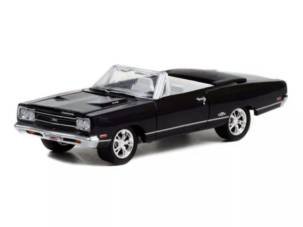 Greenlight Plymouth Gtx Cabriolet 1969 Lot 1370.1 Barret Jackson 1:64 37250D