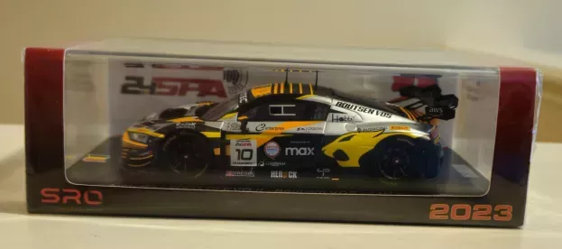 Spark Audi R8 Lms Gt3 Evo Ii Team Boutsen Vds N 10 24h Spa 2023 L.caribou C.gazeau A.cola R.meyuhas 1:43 SB737